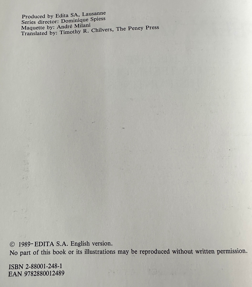 Felix Vallotton l'œuvre Peinte Suisse Marina Ducrey 1989 édita English Version-photo-3