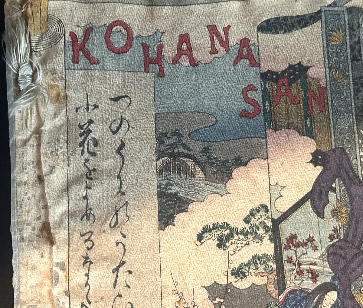 Kohana San Japan 1892 Book Hasegawa Tokyo Lithographs Author Bostwick-photo-4