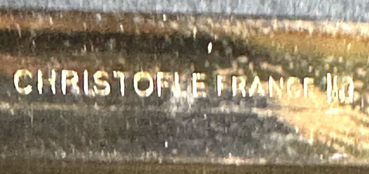 Christofle Two Pairs Of Chopsticks In Original Signed Case Condition As New Asia Japan-photo-3