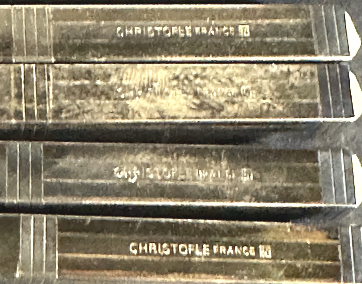 Christofle Two Pairs Of Chopsticks In Original Signed Case Condition As New Asia Japan-photo-1