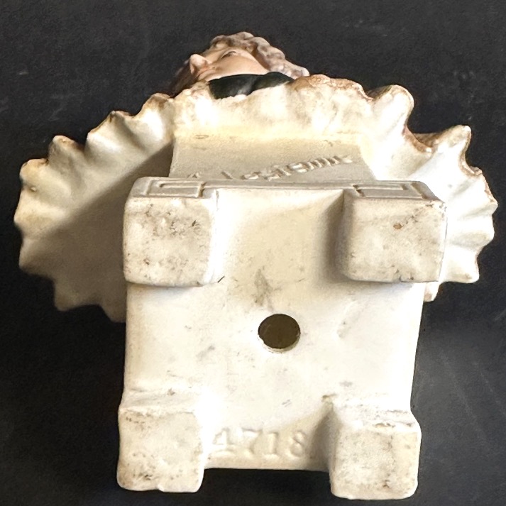 Rare Antique 1900 Arlésienne Porcelain Cookie Arles Provence Frederic Mistral 4718-photo-4