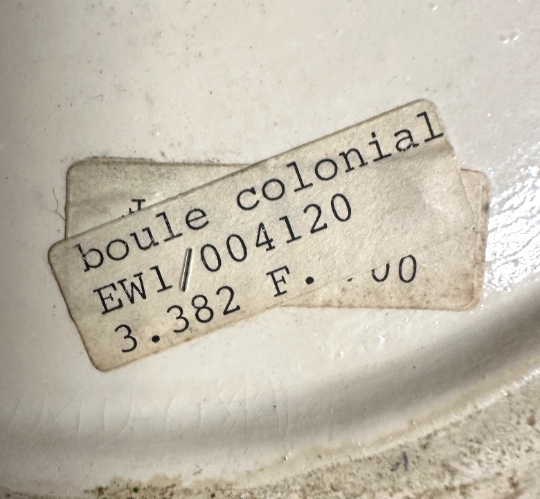 Longwy Important Colonial Vase For Grange 1970 Signed  38 Cm-photo-3