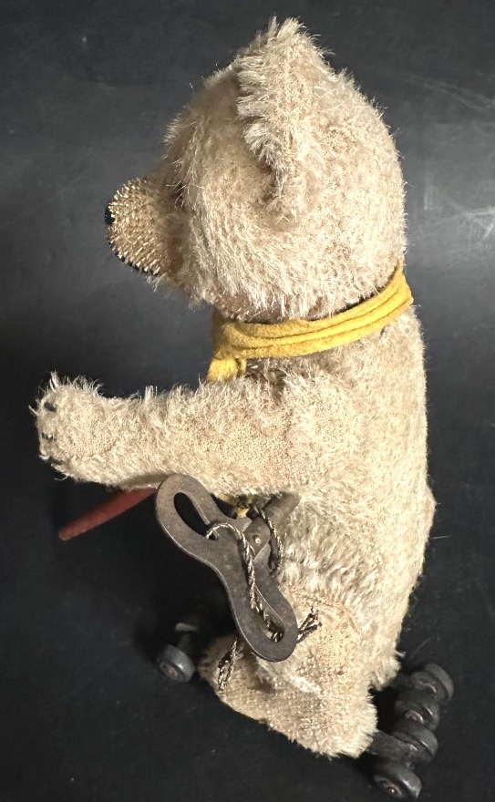 Schuco Wind-up Teddy Bear Rolly Bear, Mid-20th Century Toy -photo-2