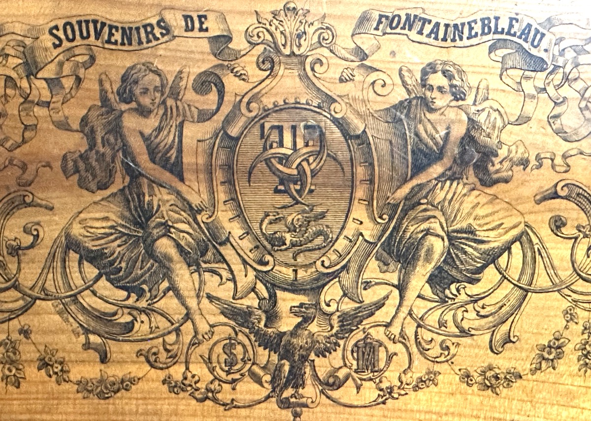 Souvenirs de Fontainebleau RARE album genévrier Claude François Denecourt 1788-1875 lithos bois-photo-3