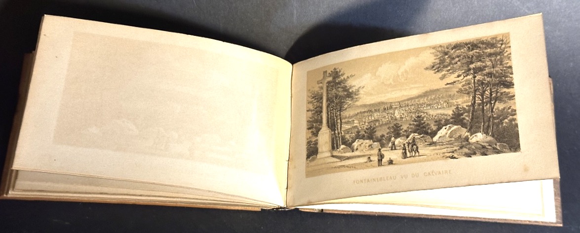 Souvenirs de Fontainebleau RARE album genévrier Claude François Denecourt 1788-1875 lithos bois-photo-4