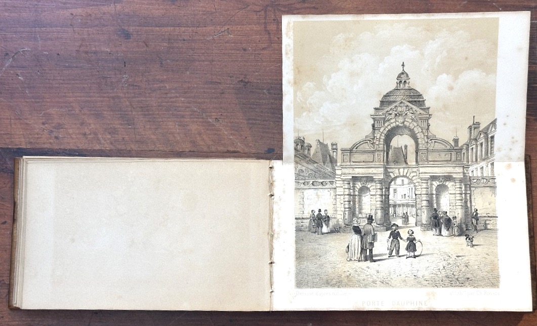 Souvenirs de Fontainebleau RARE album genévrier Claude François Denecourt 1788-1875 lithos bois-photo-2