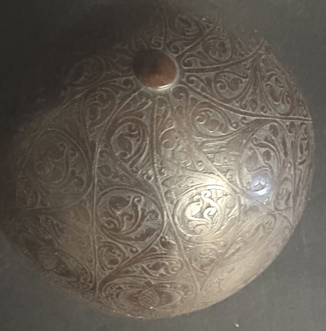 Engraved Coconut  19th Convict's Work-photo-2