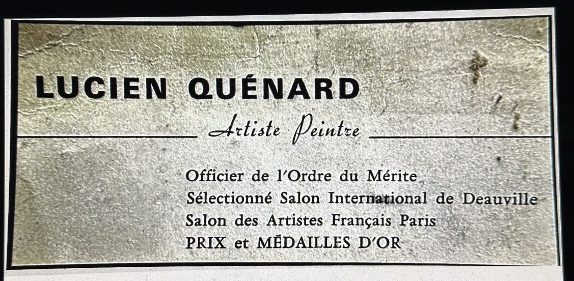 Lucien QUENARD 1902-1995 grande huile Massif de Belledonne et l’Isere Grenoble Alpes montagne-photo-4