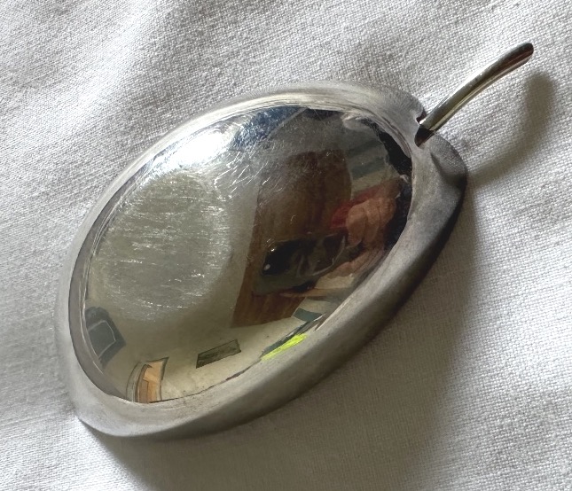 Christofle Gallia Ring Box Silver-plated Metal 1930, Signed; In Very Good Condition-photo-1