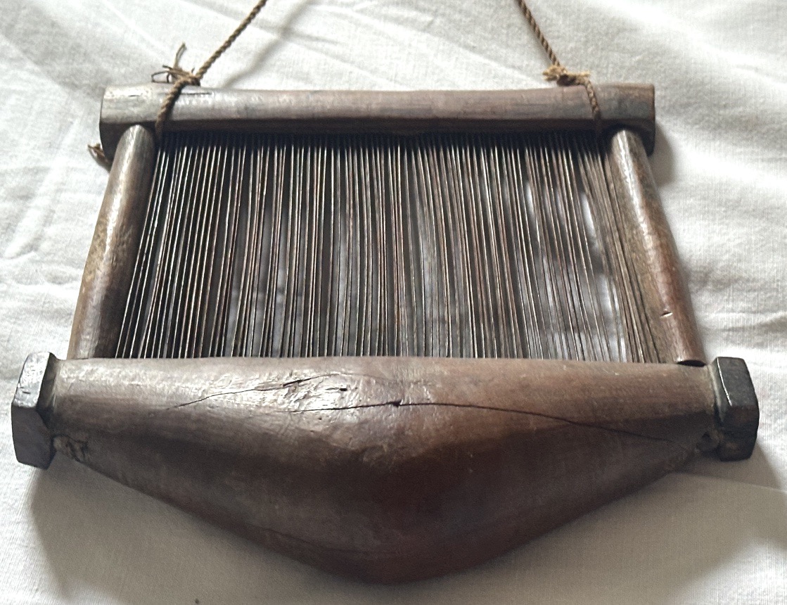 Antique Baoulé Loom Late 19th Century Ivory Coast, West Africa, Comb -photo-2
