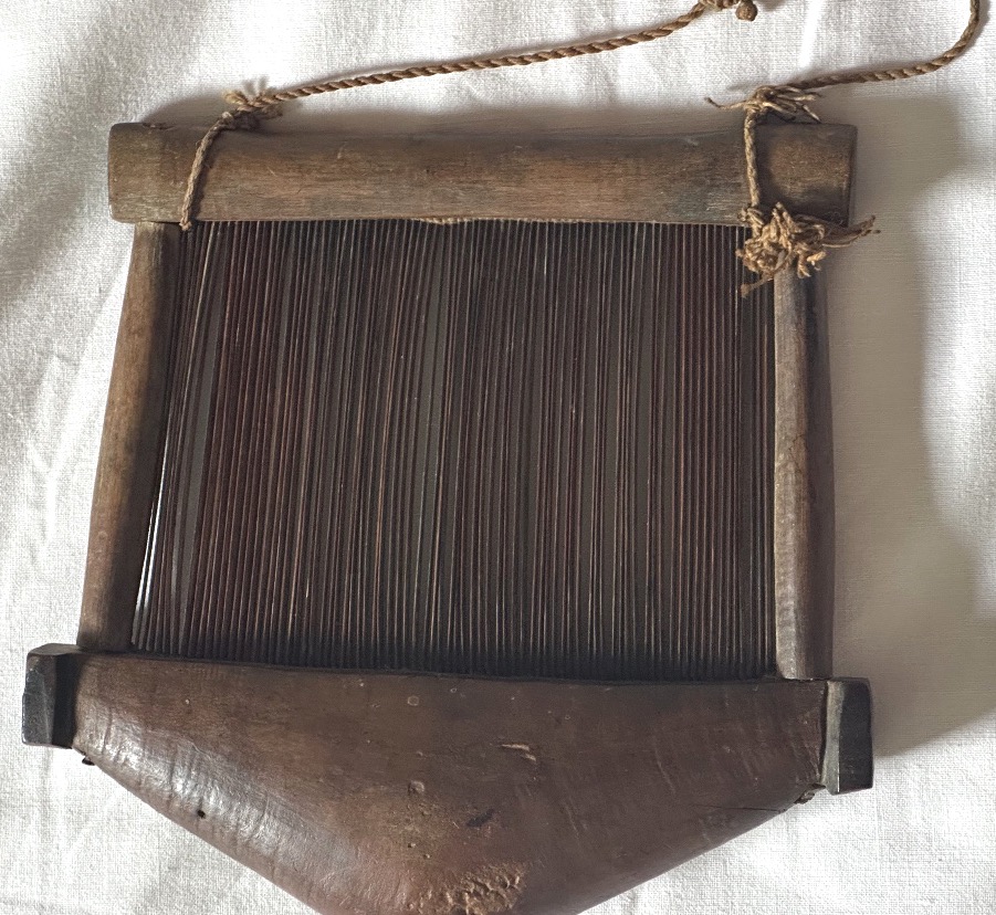 Antique Baoulé Loom Late 19th Century Ivory Coast, West Africa, Comb -photo-1