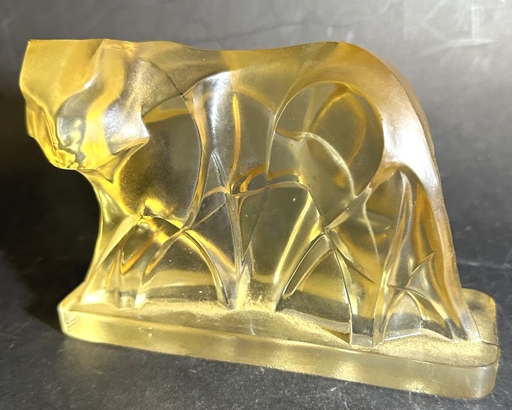 BACCARAT cristal Tigre 1925 par George Chevalier 