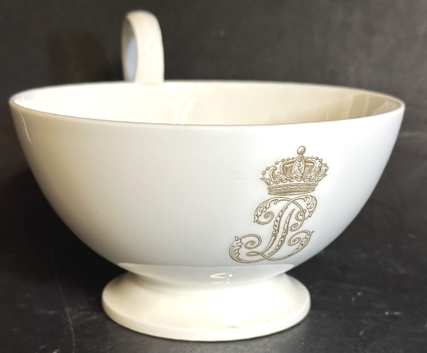 Sèvres: Rare 1847 Royal Breakfast Cup, King Louis-philippe, Château De Saint-cloud, Tea Porcelain
