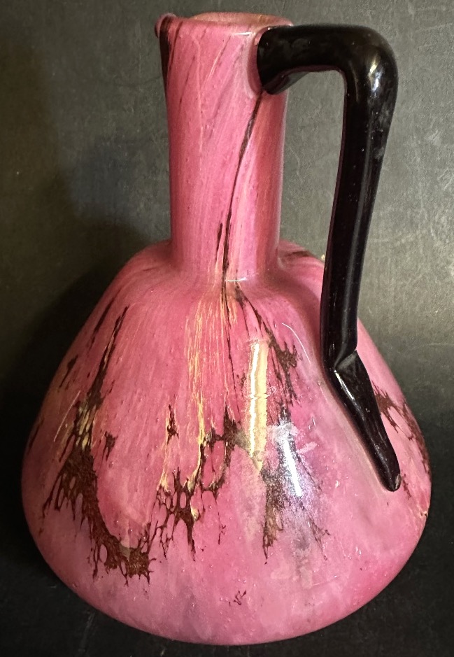 Pichet boule SCHNEIDER signé Art Nouveau 1900 en très bon état-photo-2