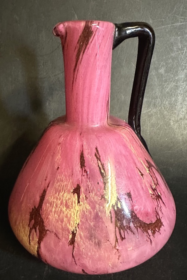 Pichet boule SCHNEIDER signé Art Nouveau 1900 en très bon état