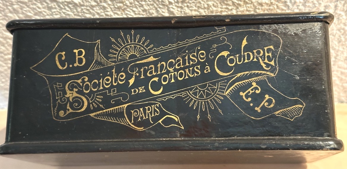Napoleon III Sewing Box Société Française De Cotons à Coudre, Paris, Cartier Bresson -photo-2