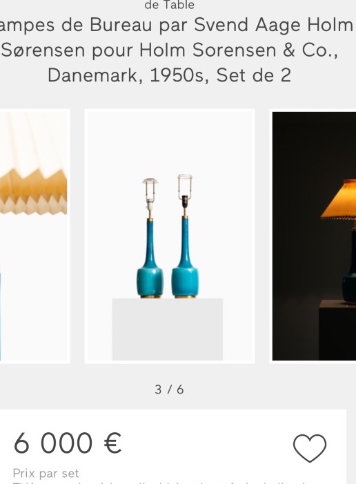 Holm Sorensen Large 1960s Lamp In Turquoise-blue Opal Glass For Kastrup Glaswærk, Denmark-photo-8