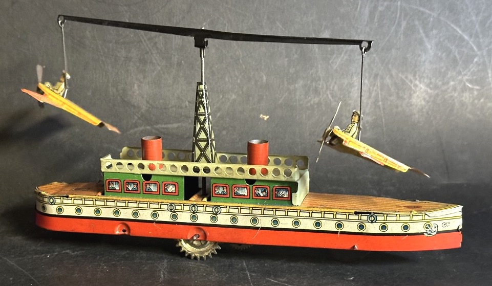 CKO KELLEMANN 226 bateau mécanique 1920 avec avions tournants -photo-3