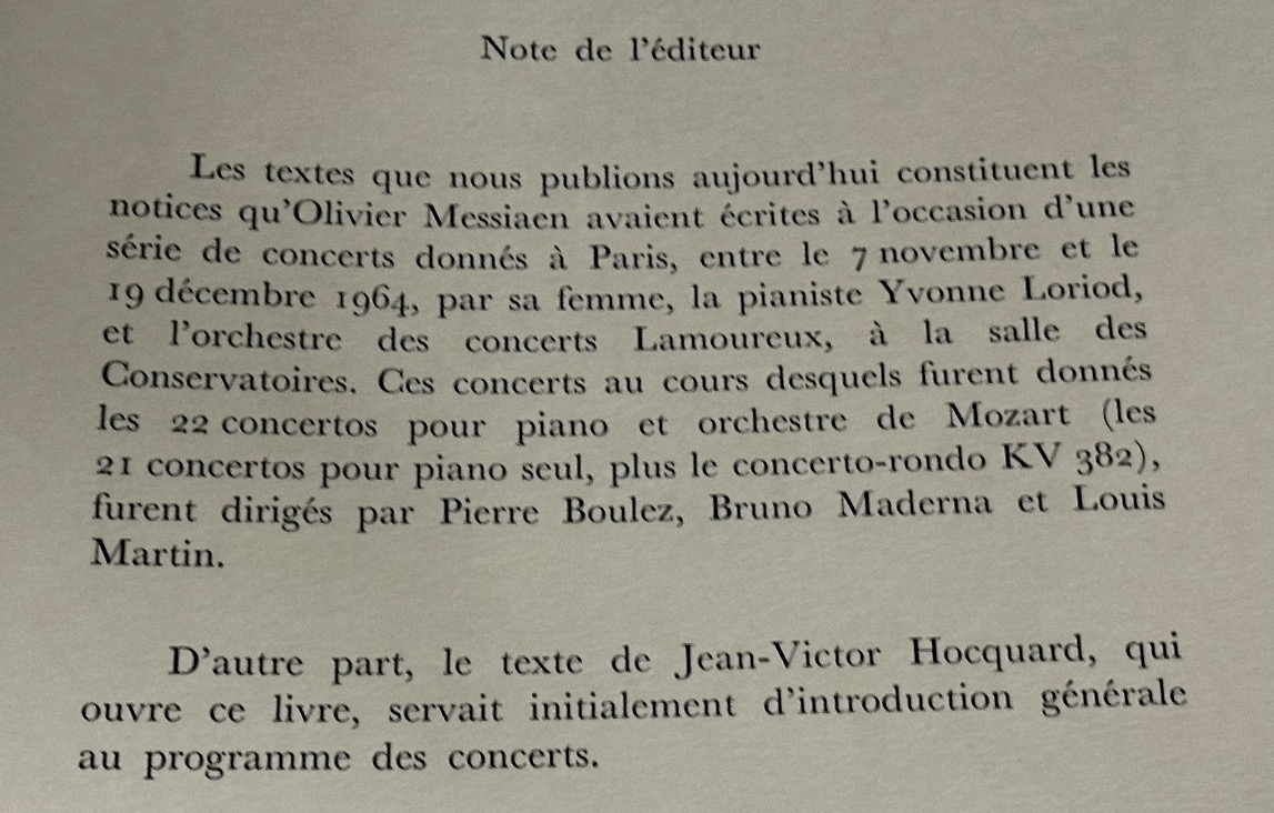 Les 22 concertos pour piano de Mozart lithographie de BALTHUS Olivier Messian Boulez -photo-4
