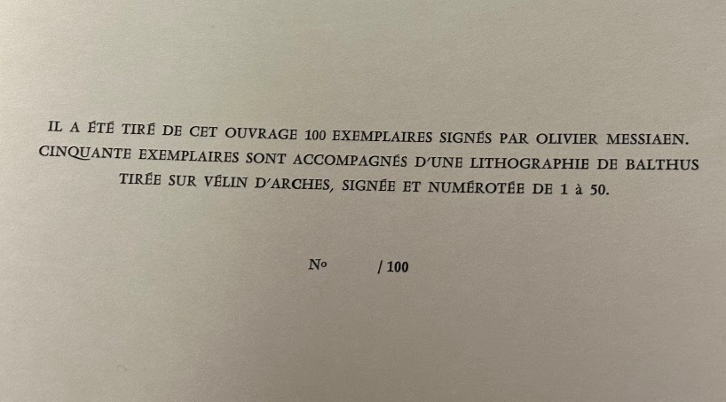 Les 22 concertos pour piano de Mozart lithographie de BALTHUS Olivier Messian Boulez -photo-2