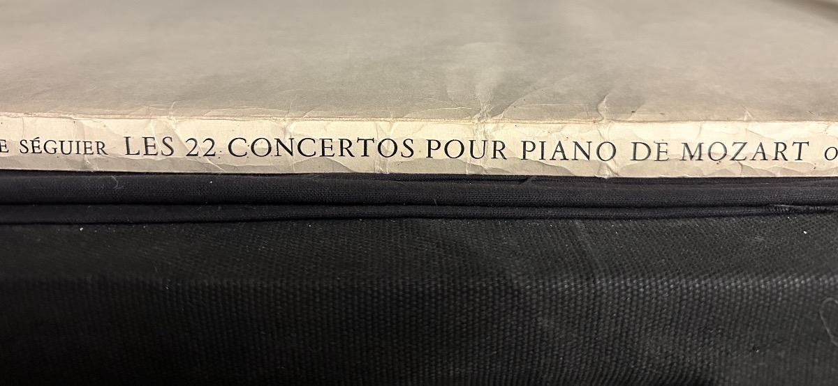 Les 22 concertos pour piano de Mozart lithographie de BALTHUS Olivier Messian Boulez -photo-5