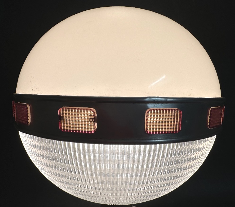 Grande lampe futuriste satellite 1970 Space age Spatial rétro futuriste-photo-3