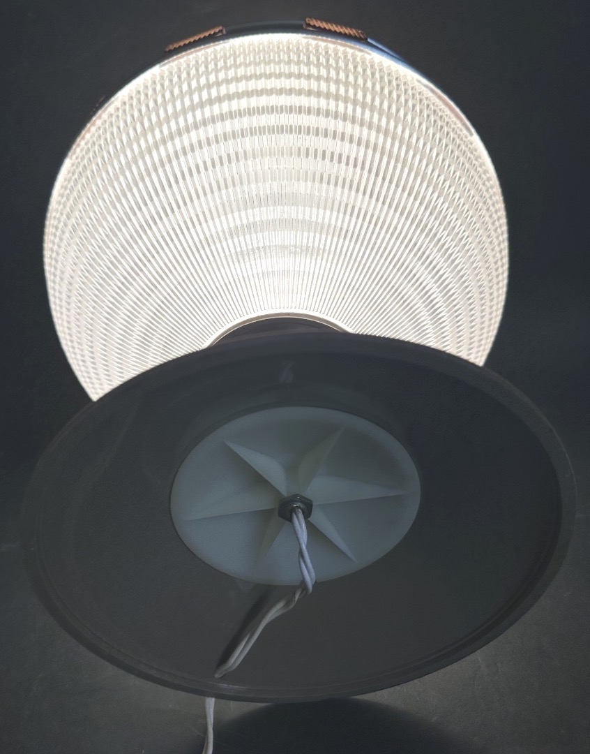 Grande lampe futuriste satellite 1970 Space age Spatial rétro futuriste-photo-1