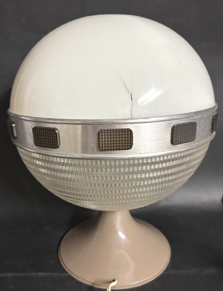 Grande lampe futuriste satellite 1970 Space age Spatial rétro futuriste-photo-4