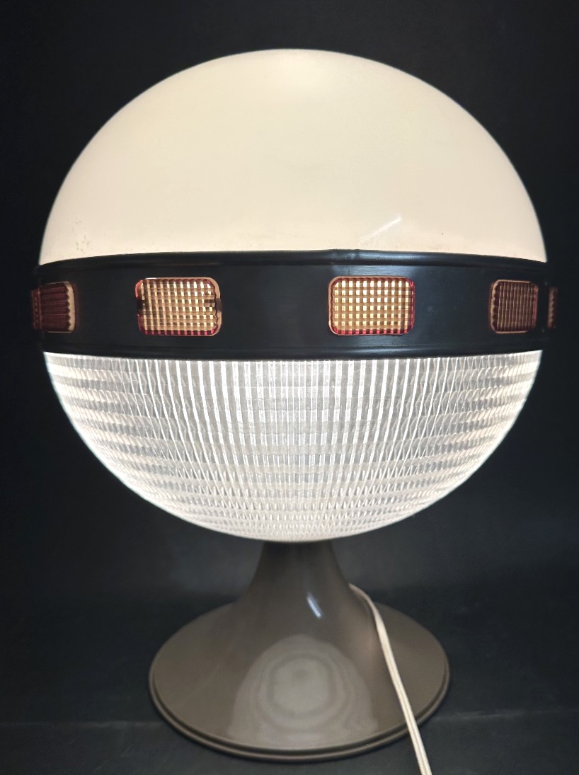 Grande lampe futuriste satellite 1970 Space age Spatial rétro futuriste