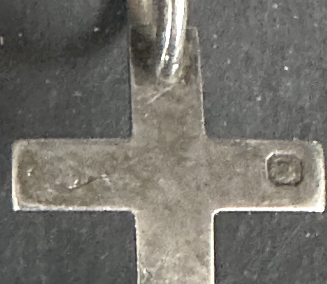 EX VOTO XIXe en argent massif Sacré-Cœur dévotion religieuse-photo-3