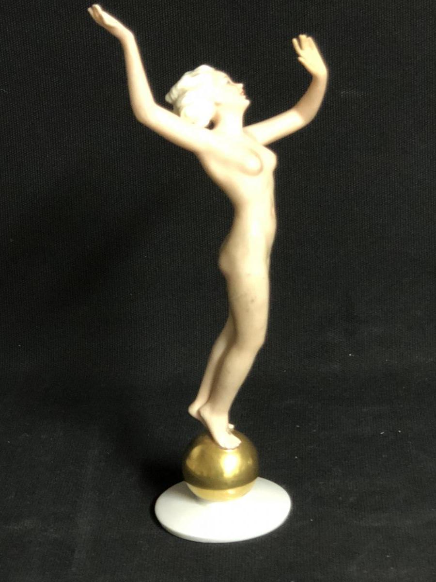 Dance Statue Art Deco Porcelain Schaubach Kunst Tbe