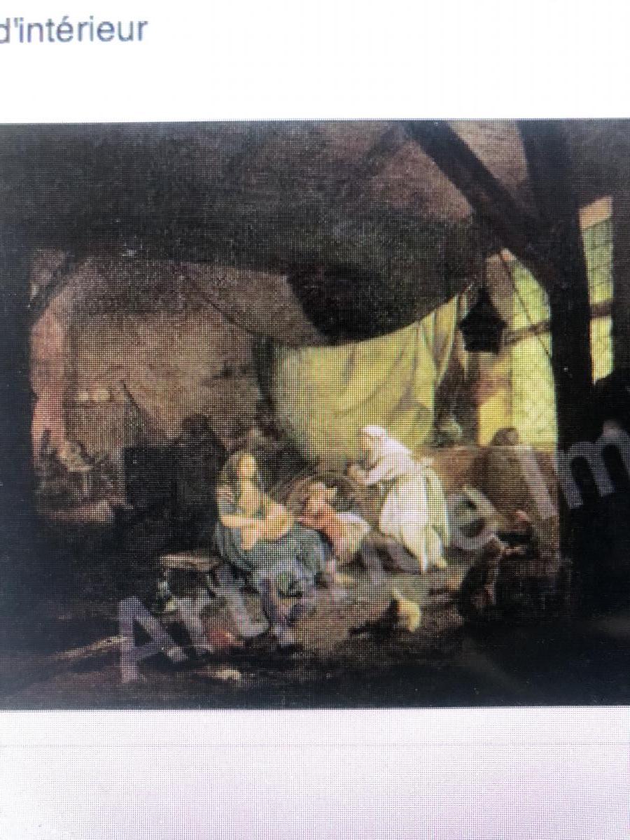 Jacques Albert Sénave 1758-1829 Huile sur panneau Scène d'intérieur XVIIIe SENAVE-photo-7
