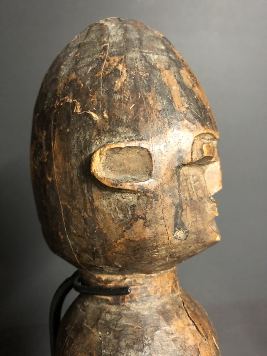 Old Statue Fang Soclée Gabon Collection-photo-2