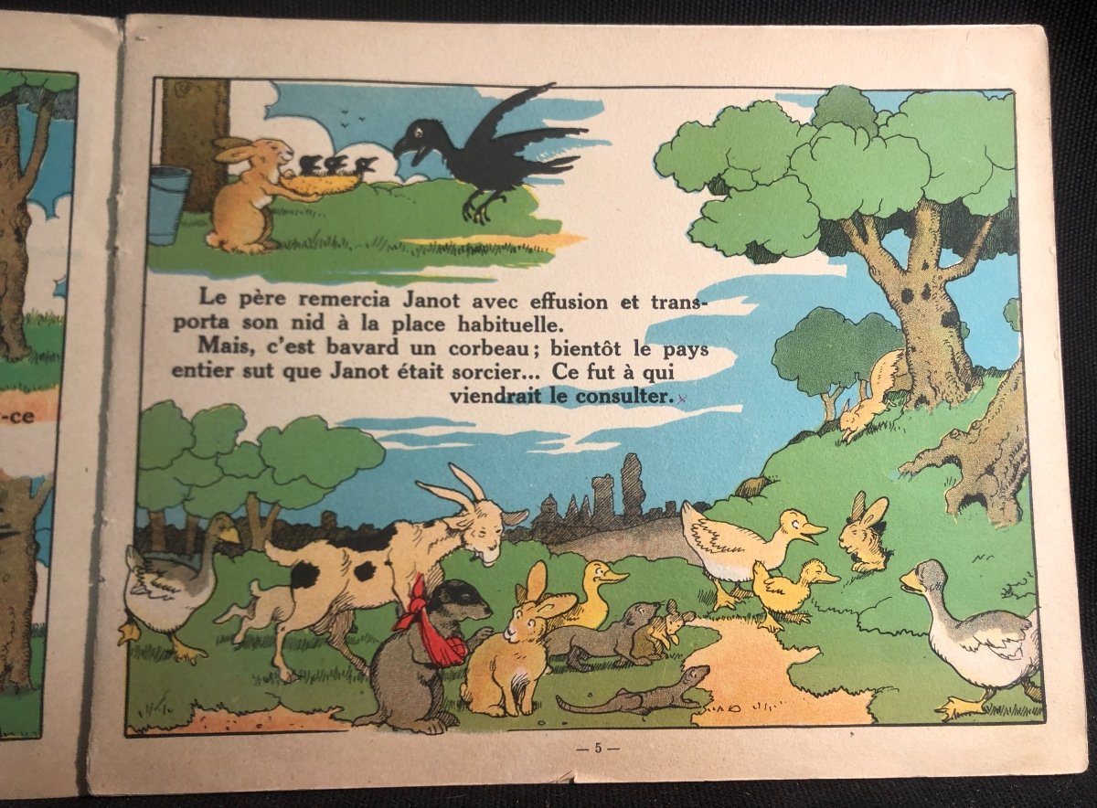 Benjamin RABIER " FINE MOUCHE " Edition originale de 1937 Garnier Editeur livre BD-photo-6