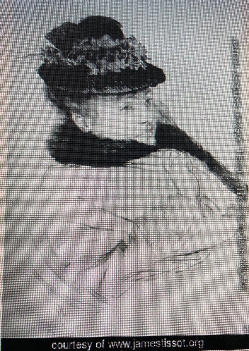 James Tissot 1836-1902 Rare Drypoint La Convalescente 1875-photo-5