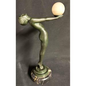 Max Le Verrier 1891-1973 Rare Clarté Sculpture Signed And In Very Good Condition