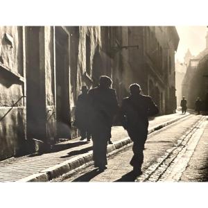 Georges Boyer Lyon 20th Photograph Passersby Photo /46