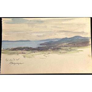Georges Dargouge 1897-1990 The Golden Islands Hyeres Porquerolles Port Cros Levant Var /1