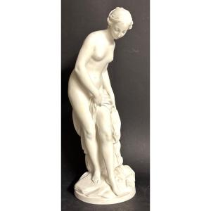 Falconet 1716-1791 After Biscuit Manufacture Of Sèvres Signed 36.6cm In Very Good Condition 