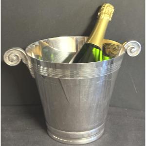 Art Deco Silver-plated Champagne Bucket, 1930s. Tableware, Very Good Condition. 