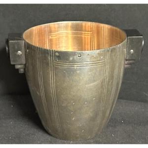 Art Deco Solid Silver Cup Weighing 170 Grams In Very Good Condition.