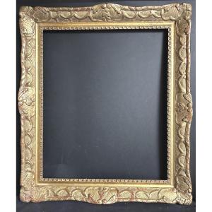 Antique Berain Frame In Wood And Gilded Stucco. In Very Good Condition. Regency Style. 