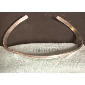 Tiffany & Co Sterling Silver Choker Necklace, 1837 Collection, Signed, In Very Good Condition 