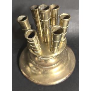 Antique Bronze Rod Holder For 7 Rods Or Umbrellas About 1900