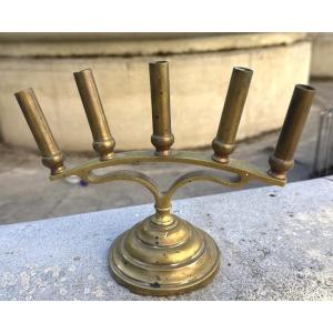 Porte Cannes en Bronze XIXe à 5 supports