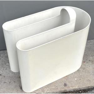 Designer Magazine Rack By Rodolfo Bonetto, Published By Bilumen, 1960–1970; Vintage Magazine Rack, Italy