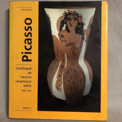 RARE CATALOGUE céramiques PICASSO Alain RAMIÉ MADOURA céramique 