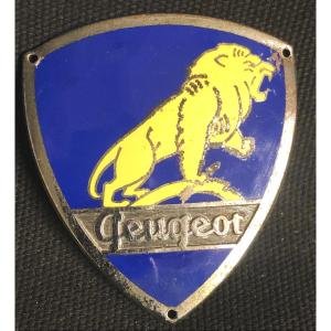 Plaque Badge PEUGEOT Sigle de calandre Automobile 203 403 Art Deco collection mascotte écusson de voiture lion