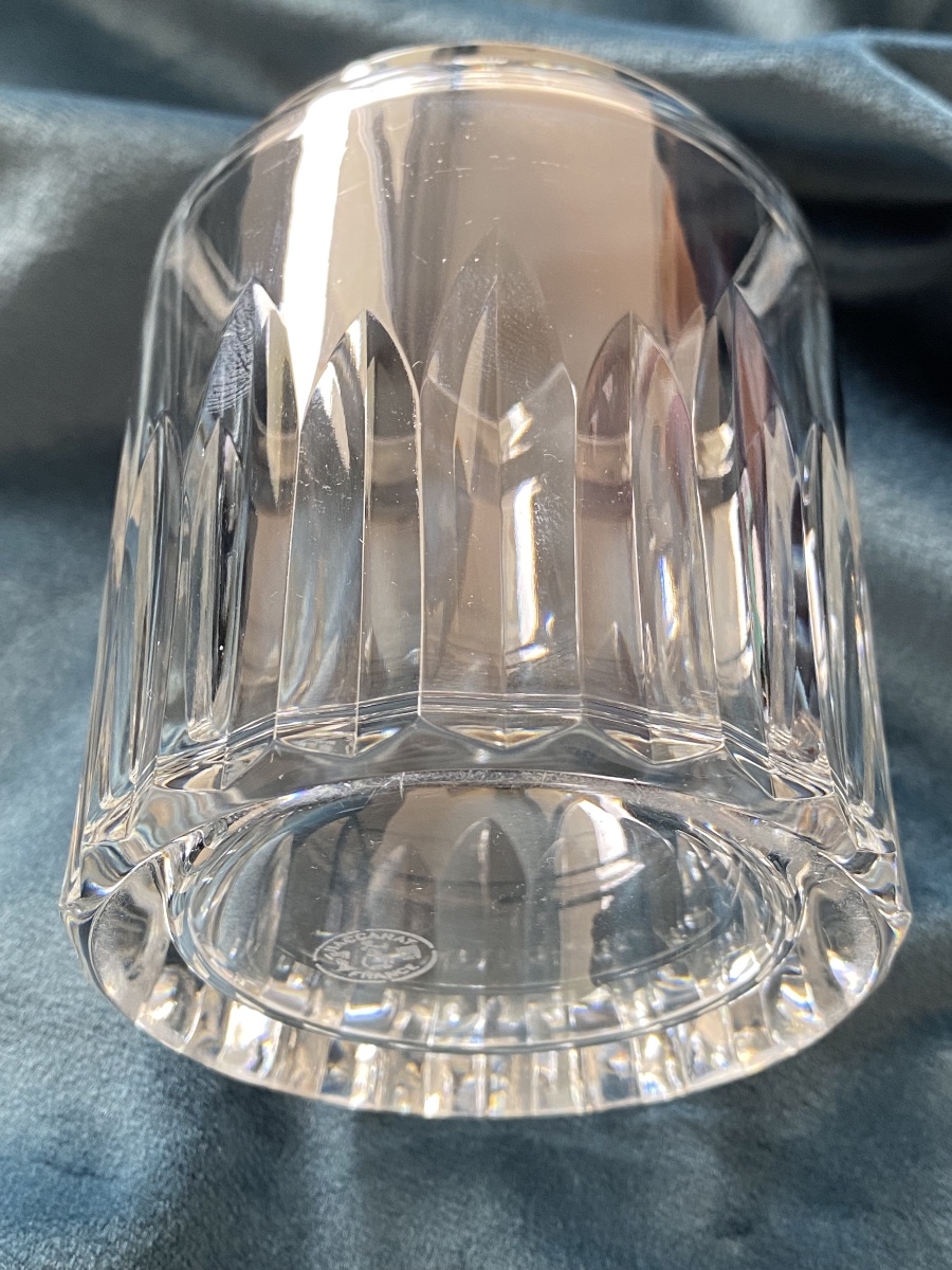 Baccarat: Cut Crystal Box / Tea Caddy, 20th Century.-photo-2