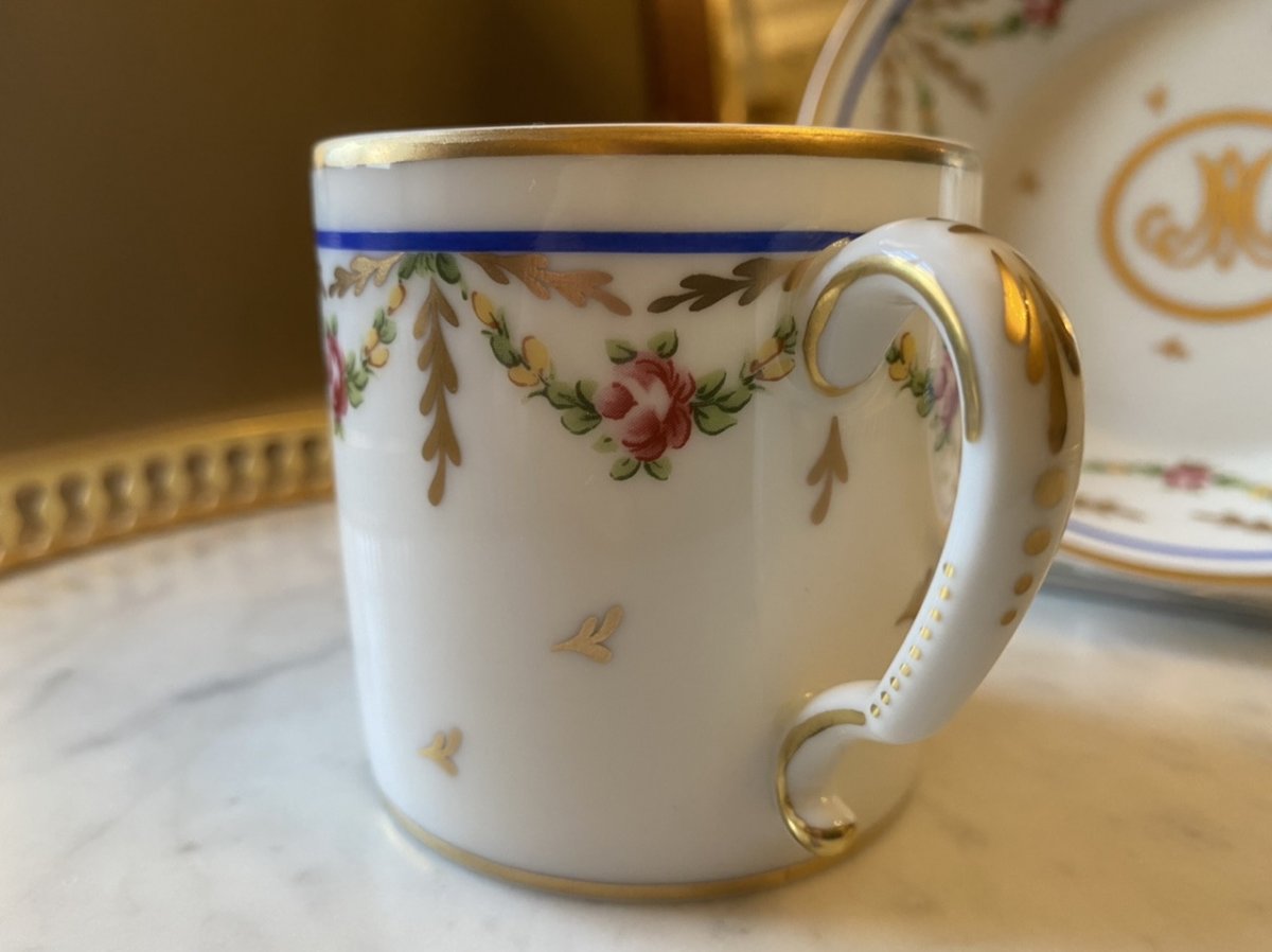 Tasse Litron Au Chiffre De Marie-antoinette -photo-4